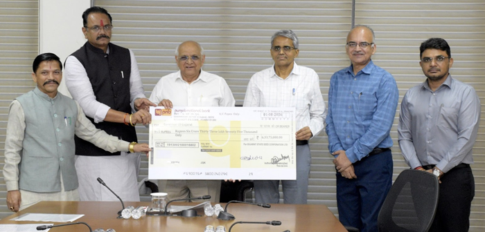 Gujarat State Seeds Corp pays dividend to State Govt